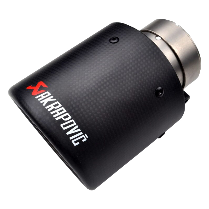 Насадка на глушник AKRAPOVIC EVO карбон 74-79мм 101мм акрапович – фото ...