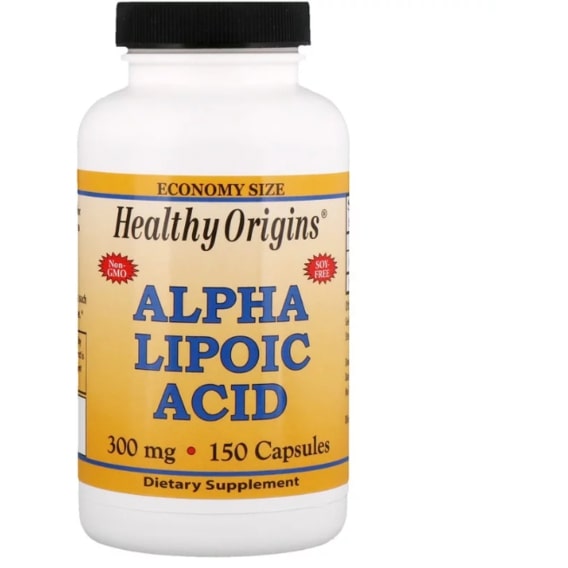 Альфа-липоевая кислота Healthy Origins Alpha Lipoic Acid 300 mg 150 ...