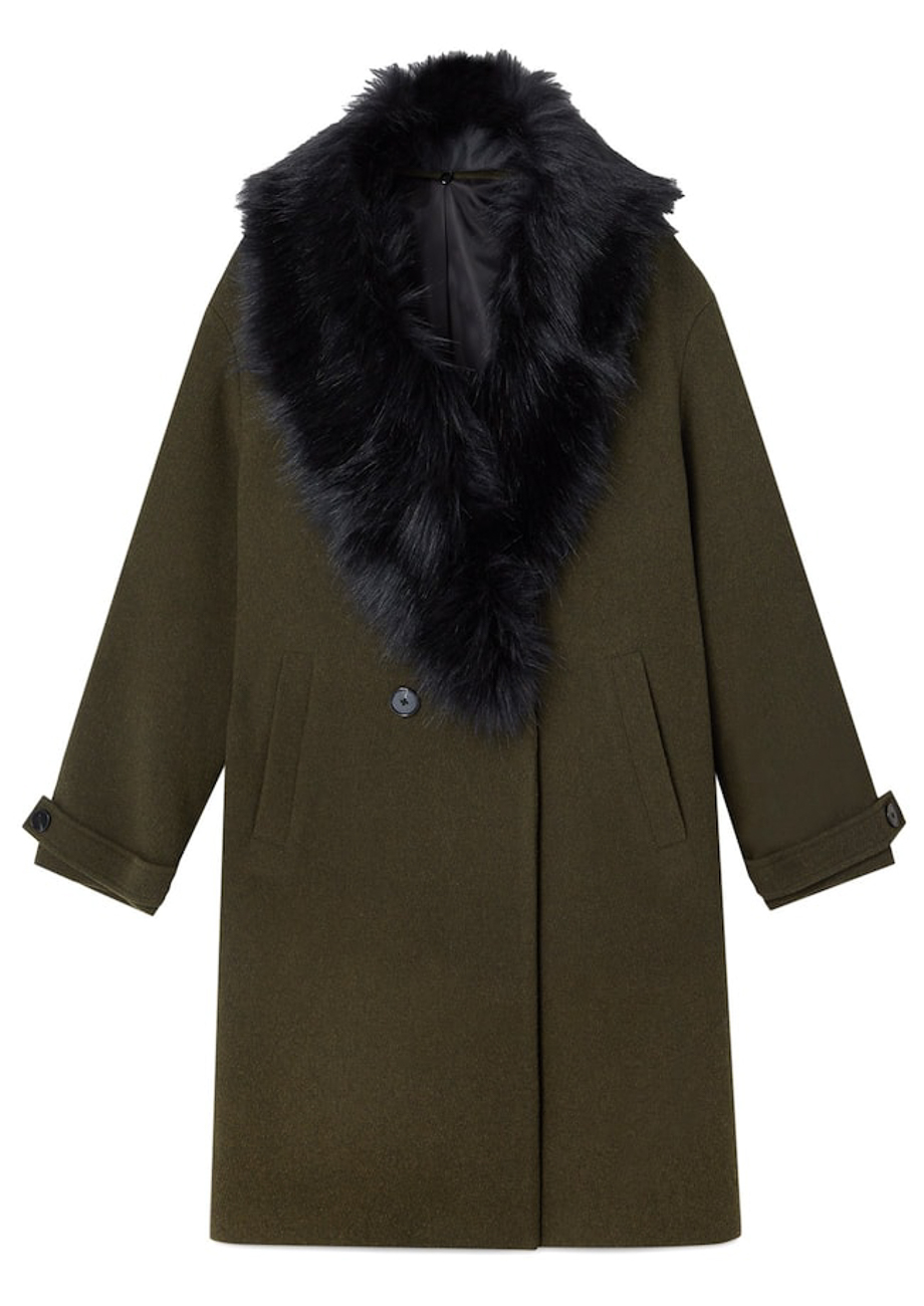

Пальто Stradivarius Ж1052151 (5862/770/520) цвет зеленый M
