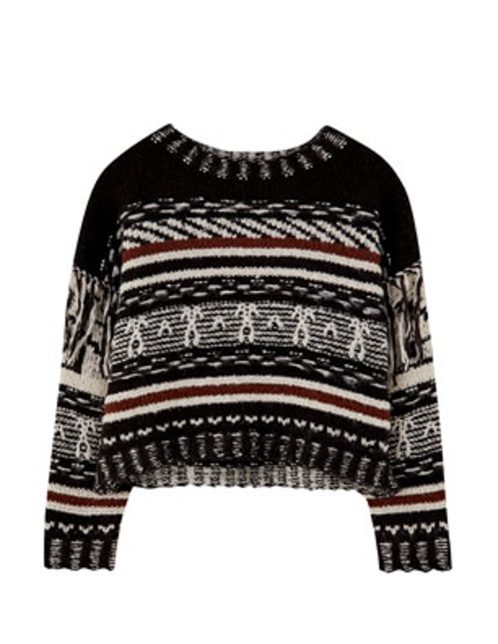 

Свитер PULL & BEAR Ж1051138 (9559/334/800) цвет разноцветный S