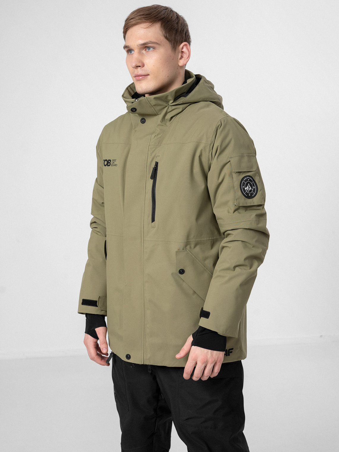 Куртка 4F H4Z22-KUMS001-43S L Khaki (5903609345198) – в інтернет ...
