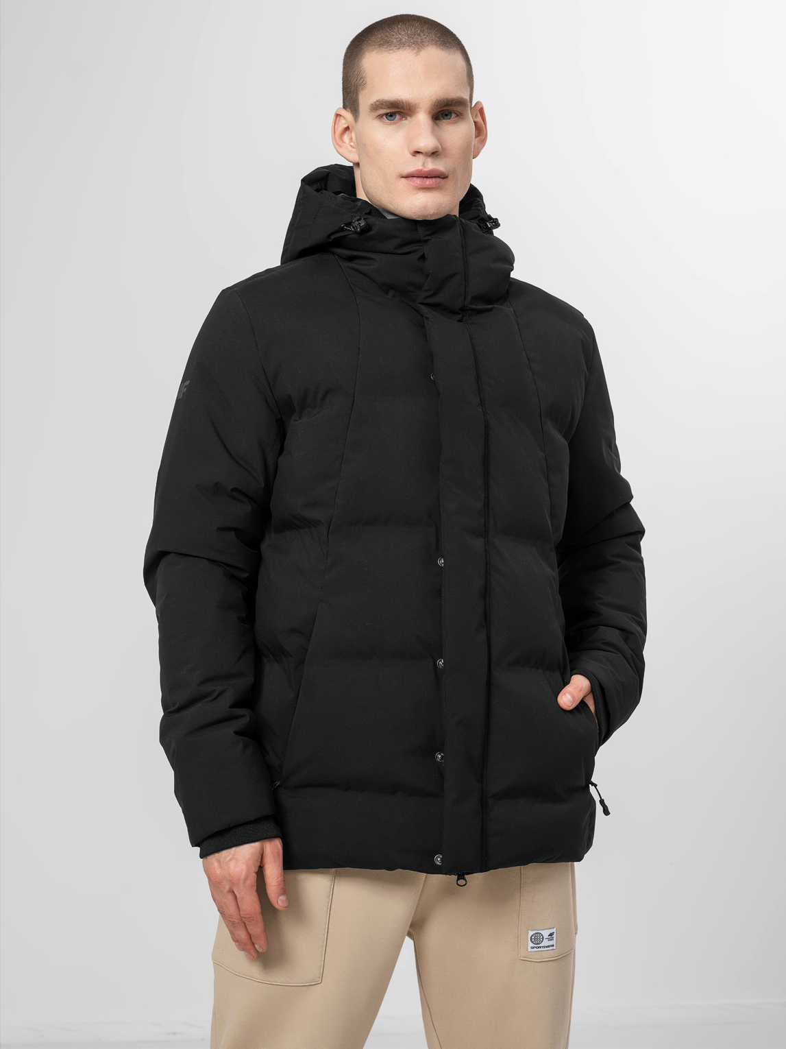 Куртка 4F H4Z22-KUMP007-20S XL Deep Black (5903609290979) – в интернет ...