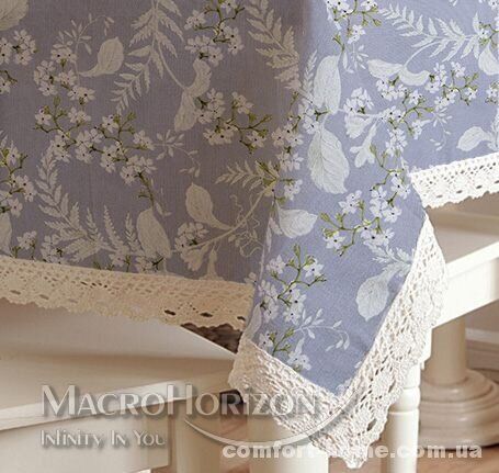 

Скатерть Provance Spain SANDY Адель Фиолет, арт. MG-132575, Круг 180 см