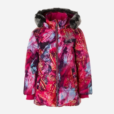 Акція на Дитяча зимова куртка для дівчинки Huppa Melinda 18220030-11463 104 см від Rozetka