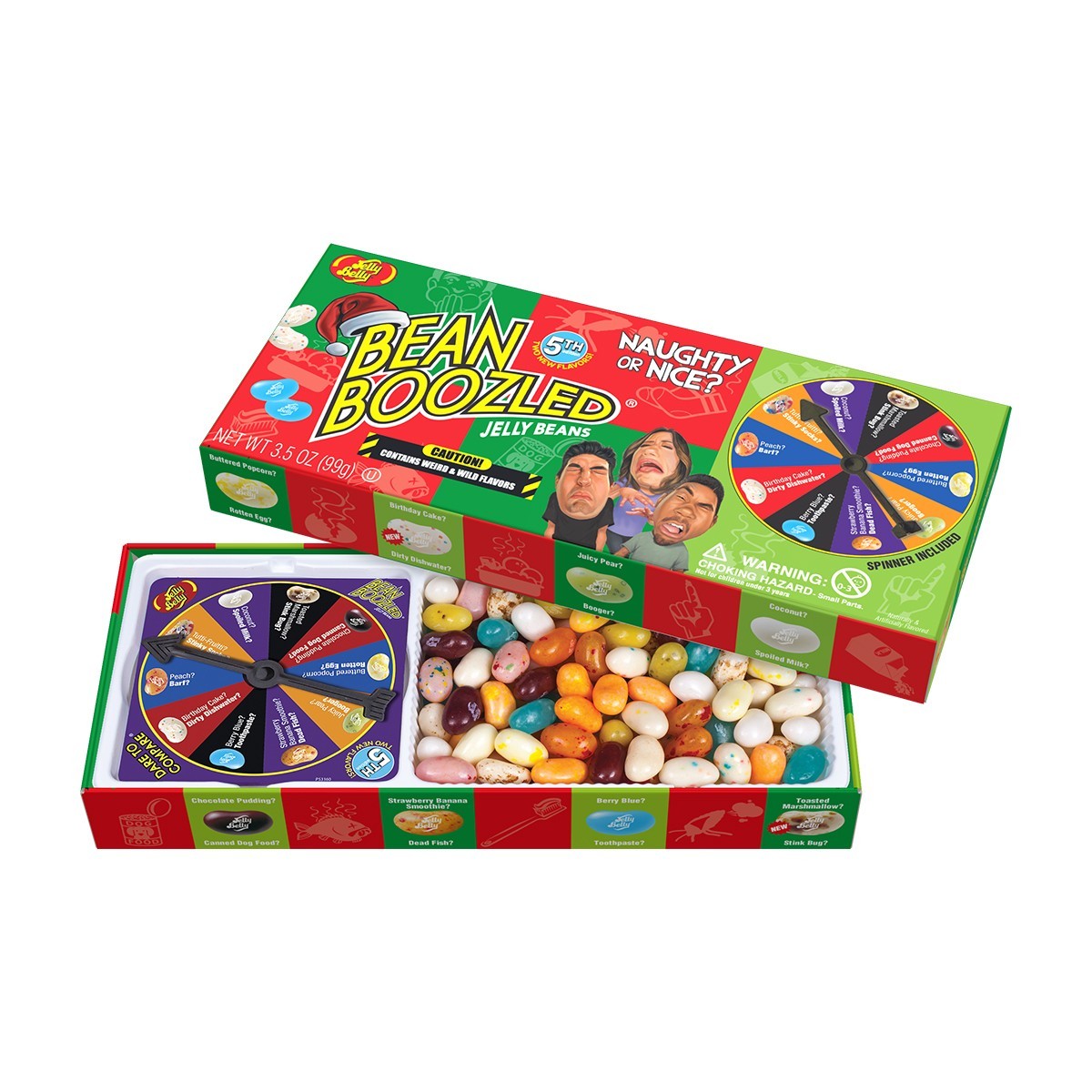 Драже-рулетка Jelly Belly Bean Boozled Holiday Naughty or Nice 99 г от  продавца: SomeSweet – купить в Киеве с доставкой по Украине | ROZETKA