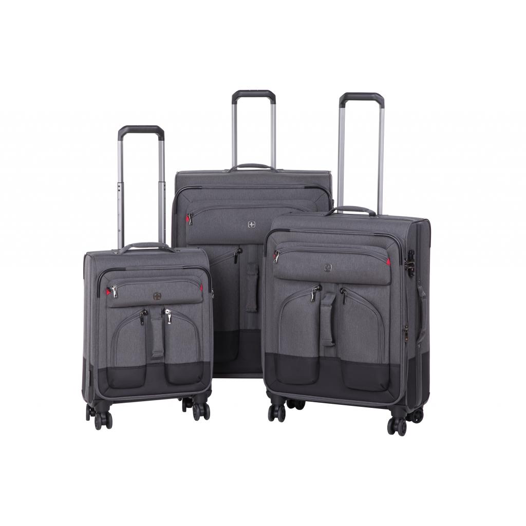 

Набор чемоданов Wenger Deputy Set 20"+24"+29" Grey/Black (604364)