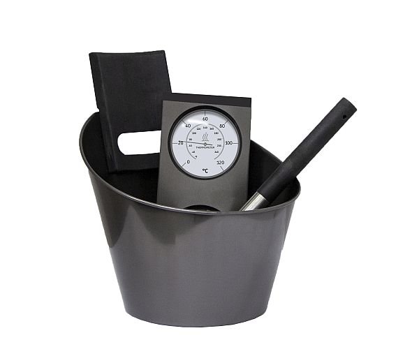 

Набор аксессуаров для сауны Harvia Steel Black SA007 (Финляндия)