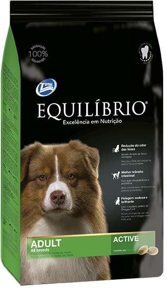 

Сухой корм Equilibrio Medium Breeds для взрослых собак средних пород с курицей 15 кг (7896588947140)