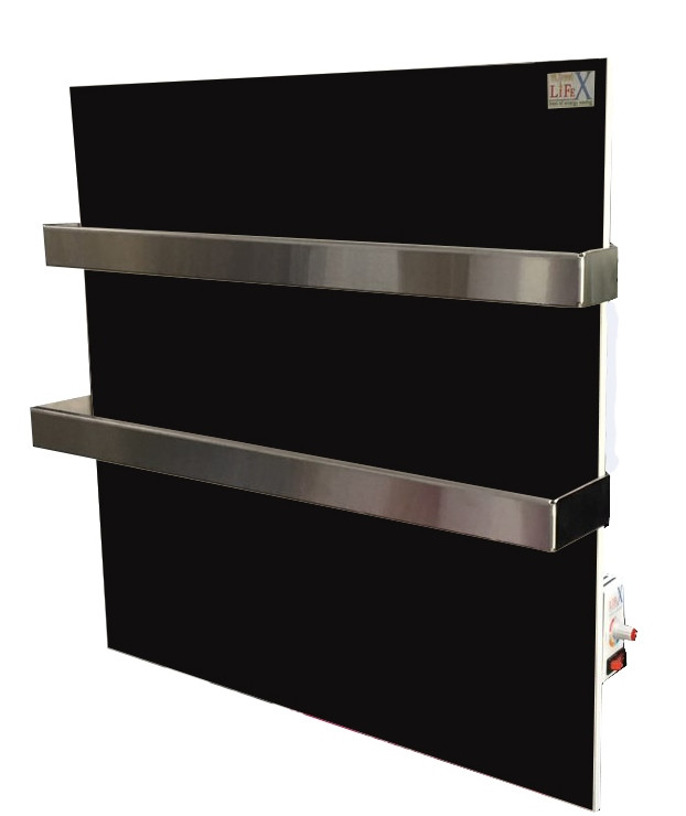 

Керамический полотенцесушитель с терморегулятором LIFEX ПСК400 Duo (черный)