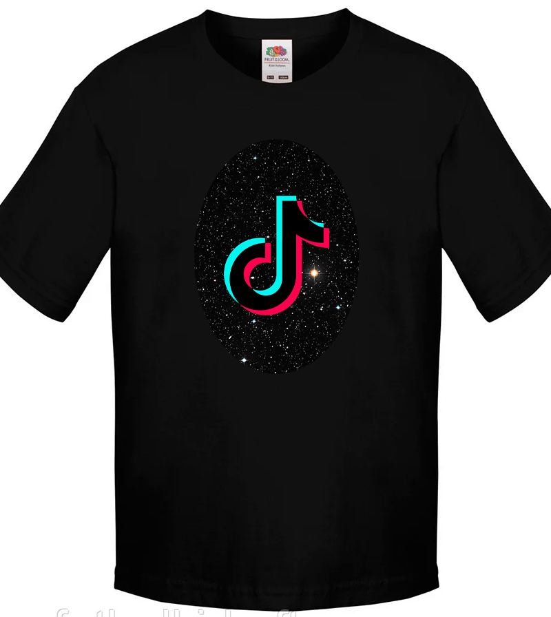 

Футболка для мальчика Fruit of the Loom Tik Tok (Тик Ток) Черный 116 см BTT3XM116CH