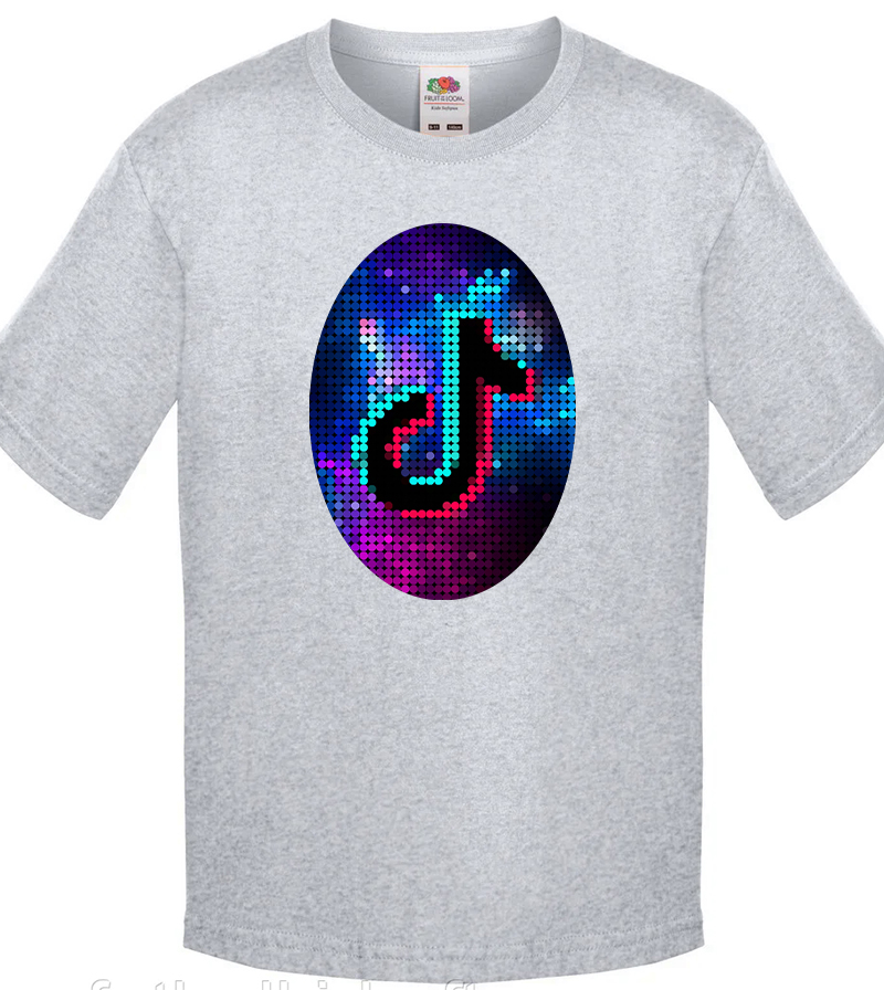 

Футболка для мальчика Fruit of the Loom Tik Tok (Тик Ток) Серый 128 см BTT1XM128S