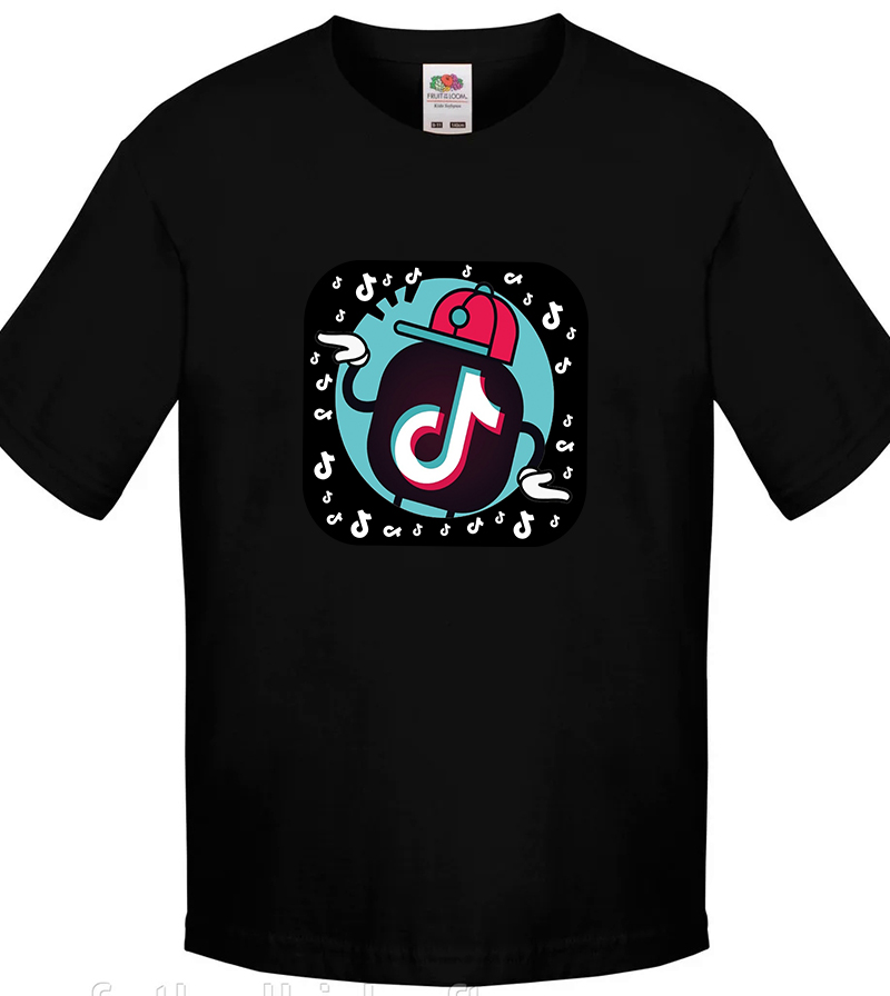 

Футболка для мальчика Fruit of the Loom Tik Tok (Тик Ток) Черный 152 см BTTXM152CH