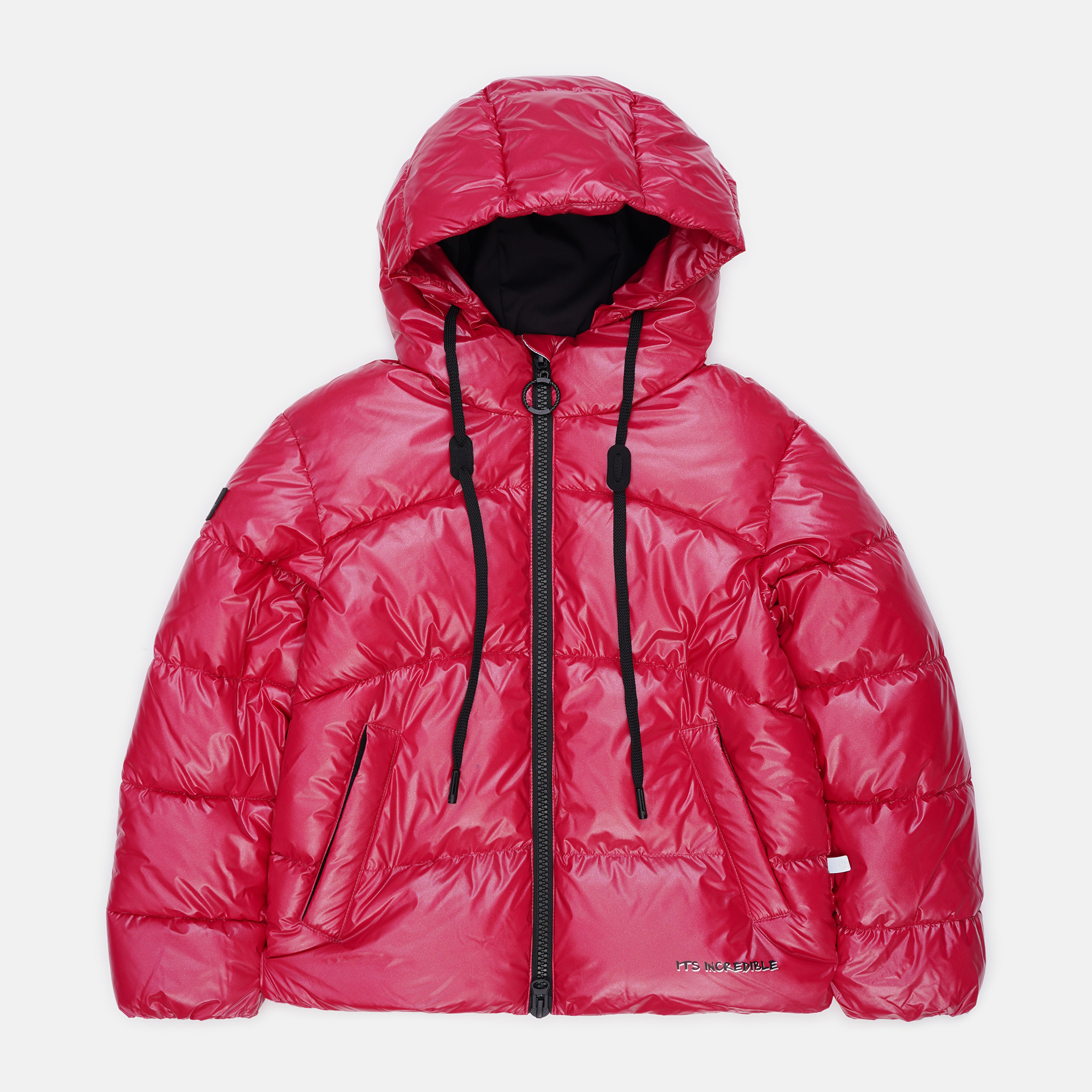 Акція на Підліткова зимова куртка для дівчинки Evolution 12-ВД-22 164 см Малинова від Rozetka