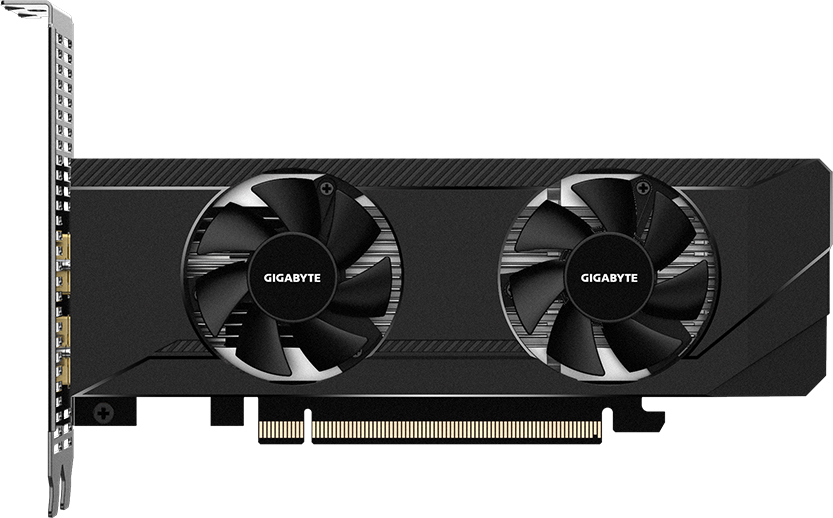 Видеокарта Gigabyte PCI-Ex Radeon RX 6400 D6 Low Profile 4G 4GB GDDR6 ...