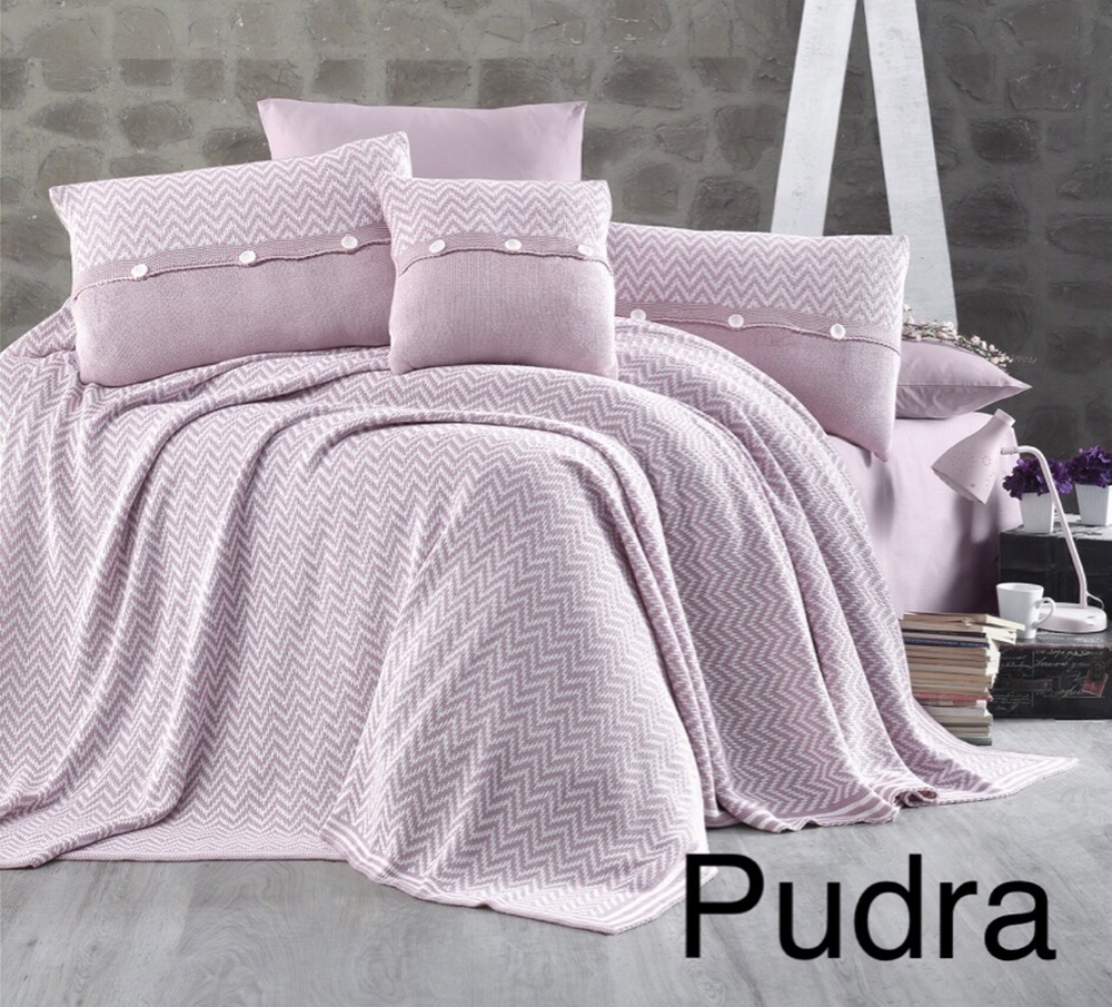 

Постельное белье с покрывалом First Choice Nirvana Excellent Pudra (324) евро