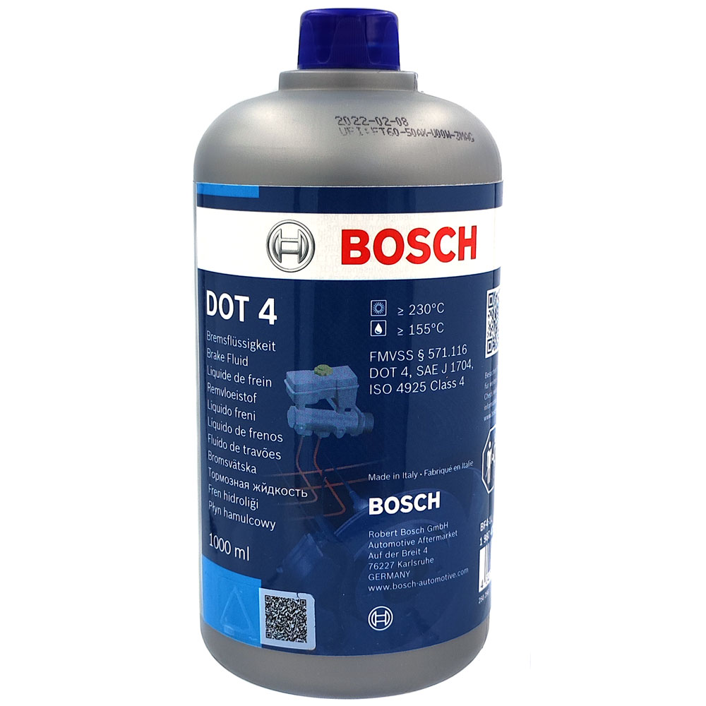 Тормозная жидкость Bosch DOT 4 BO 1987479107 BF4 1л – фото, отзывы ...