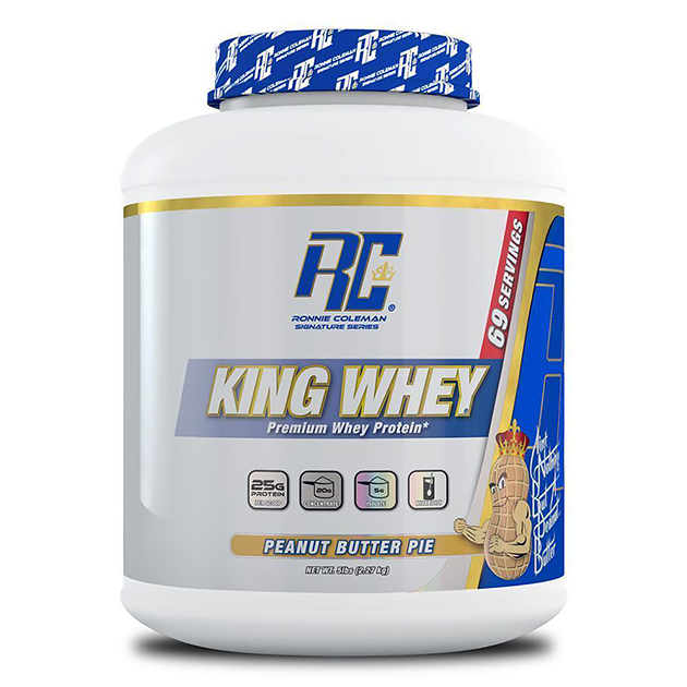 

Протеин Ronnie Coleman King Whey 2270 г Пирог с арахисовым маслом