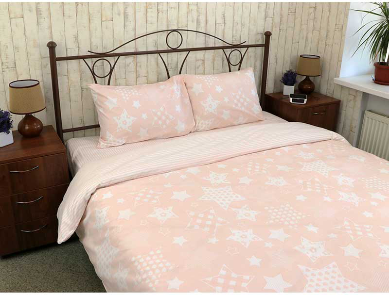 

Комплект постельного белья Руно Бязь набивная 143х215 Beige star (1.114Б_Beige star_1)