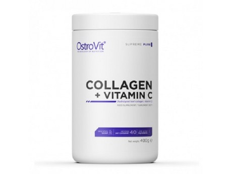 

Коллаген OstroVit Collagen + Vitamin C 400 грамм Вкус Натуральный