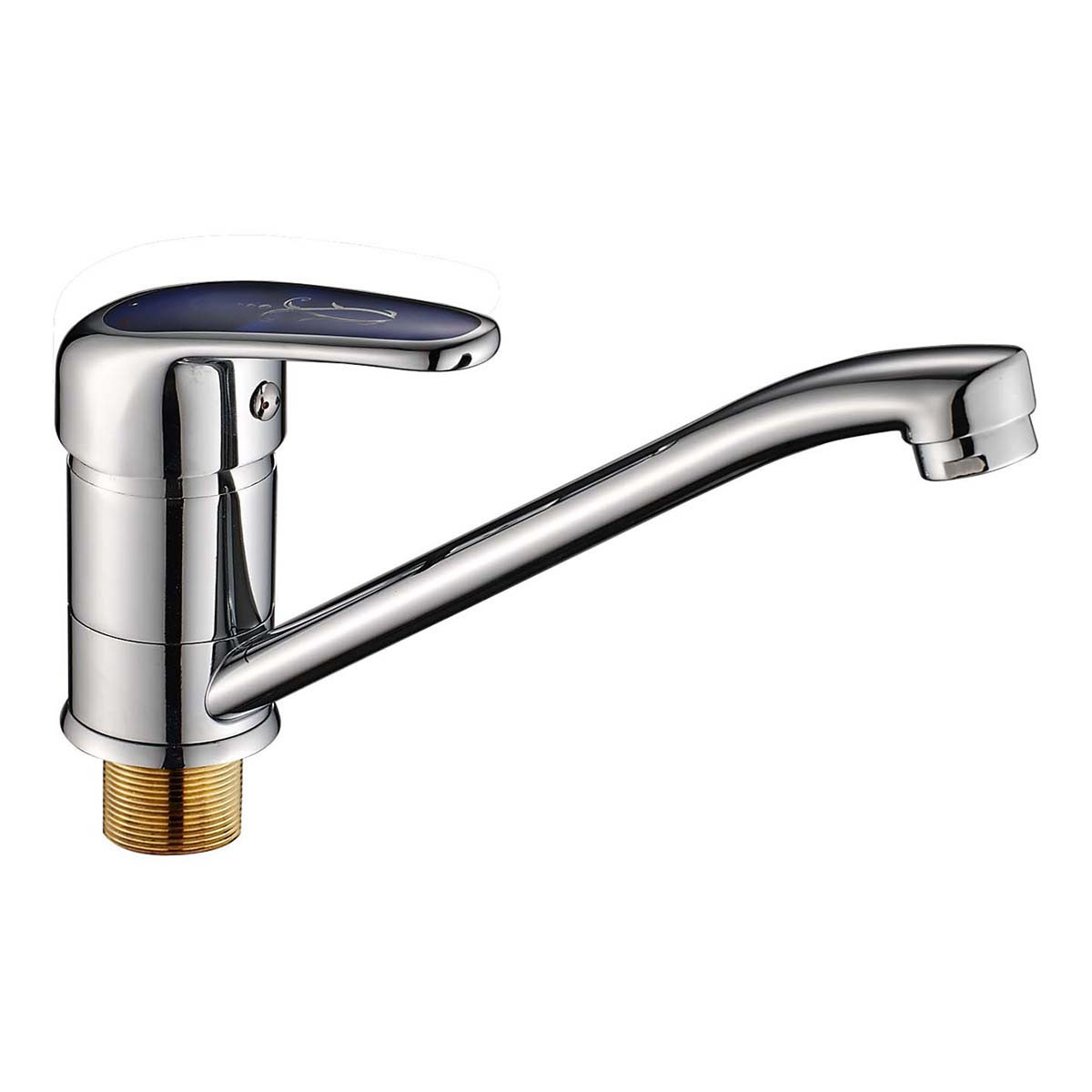 

Смеситель для кухни HAIBA MAGIC 555 с синей ручкой HB0668