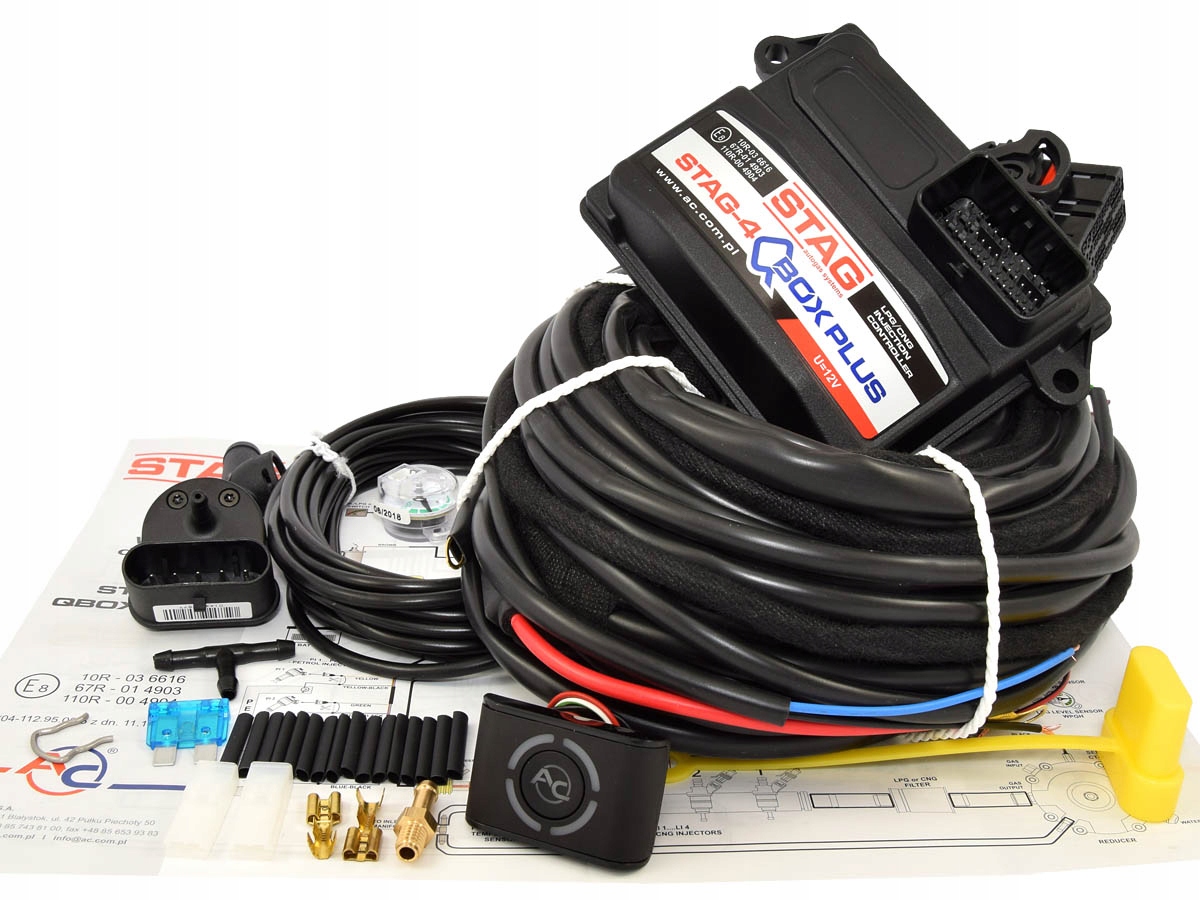 Електроніка ГБО Stag 4 Q-Box Plus з Obd (4 цил) – фото, відгуки ...