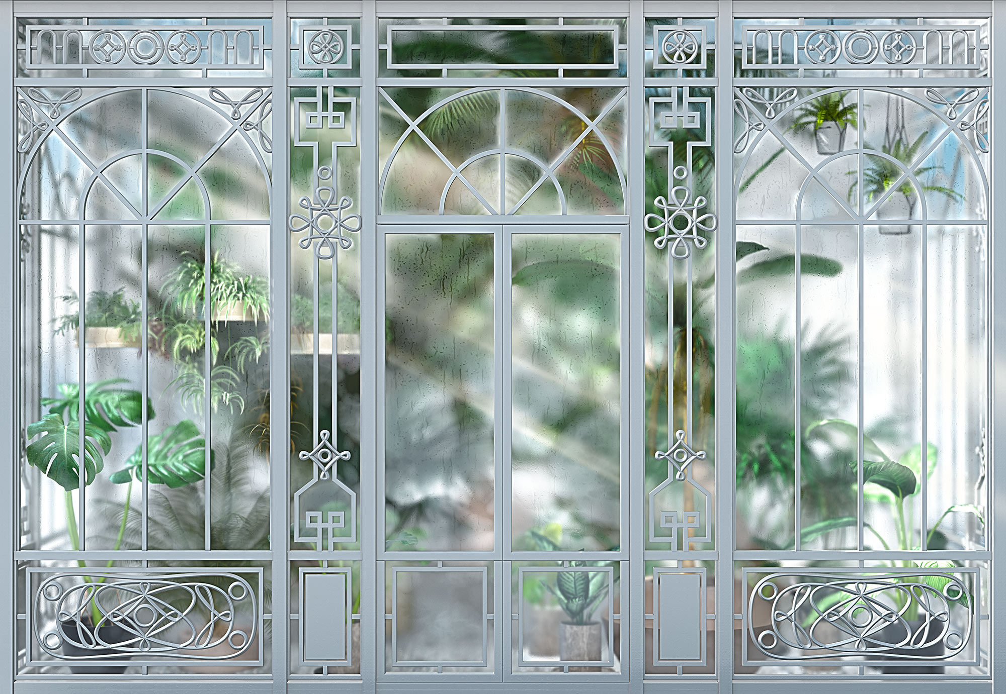 

Фотообои бумажные Komar Orangerie (Терасса) 354 x 254 см (8-745)