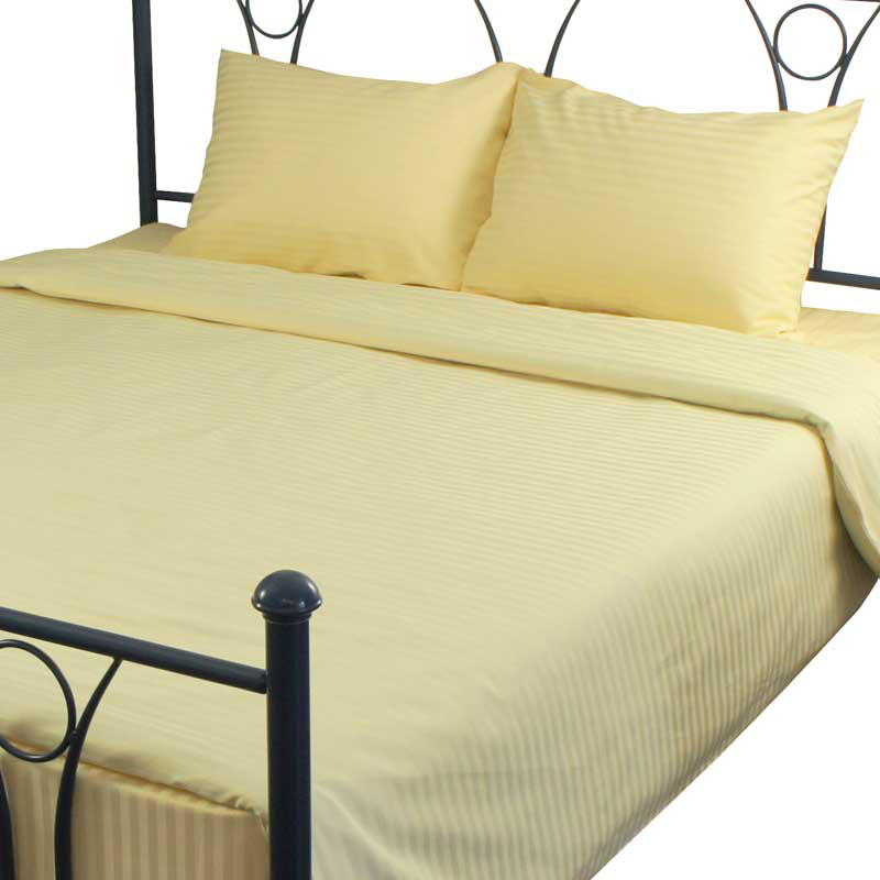 

Комплект постельного белья Руно 205х225 Beige Сатин страйп (845.50ДУ_Beige)