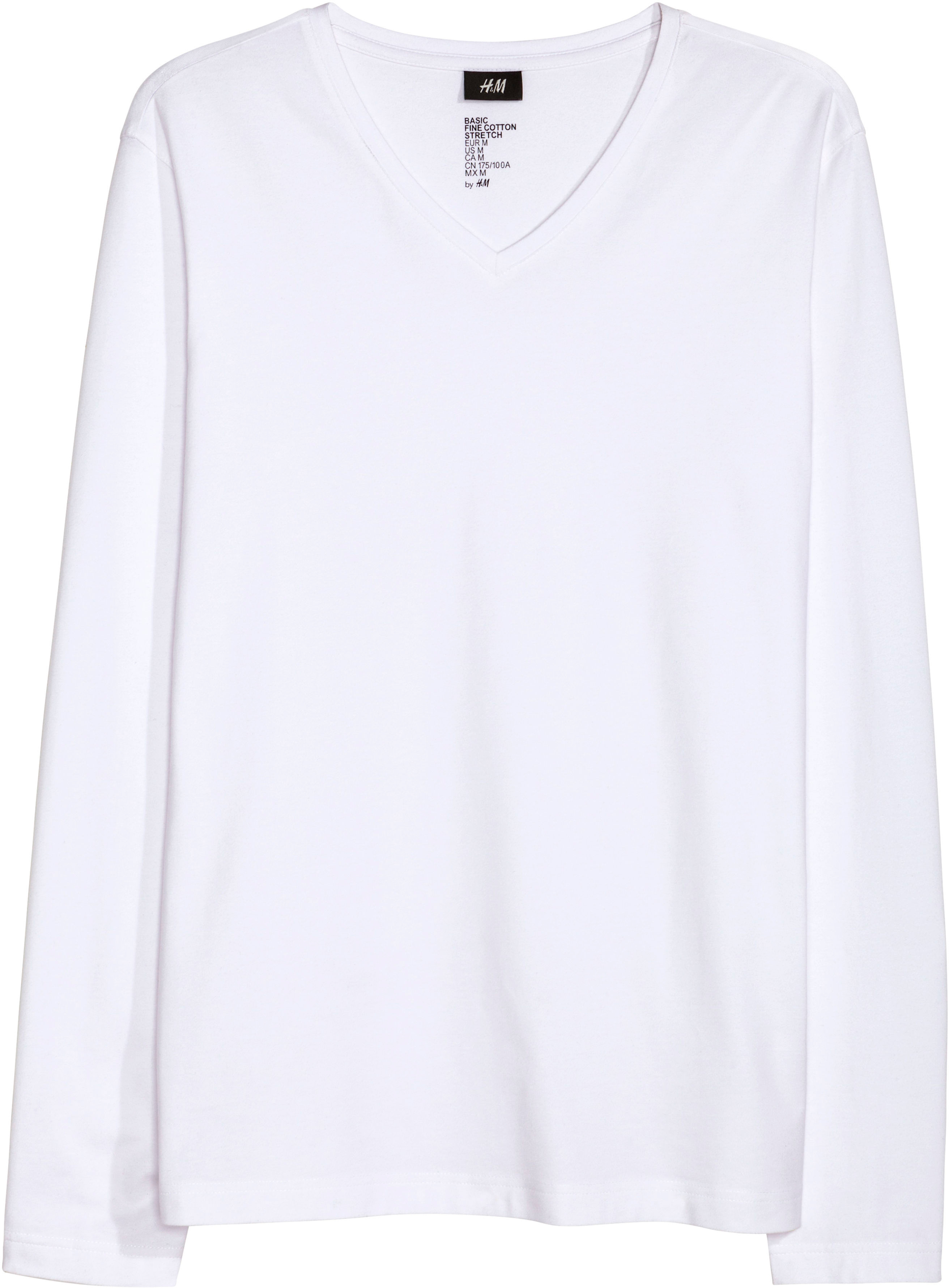 

Лонгслив H&M 02336724 S Белый (GT02000000001551_GT02000000001509)