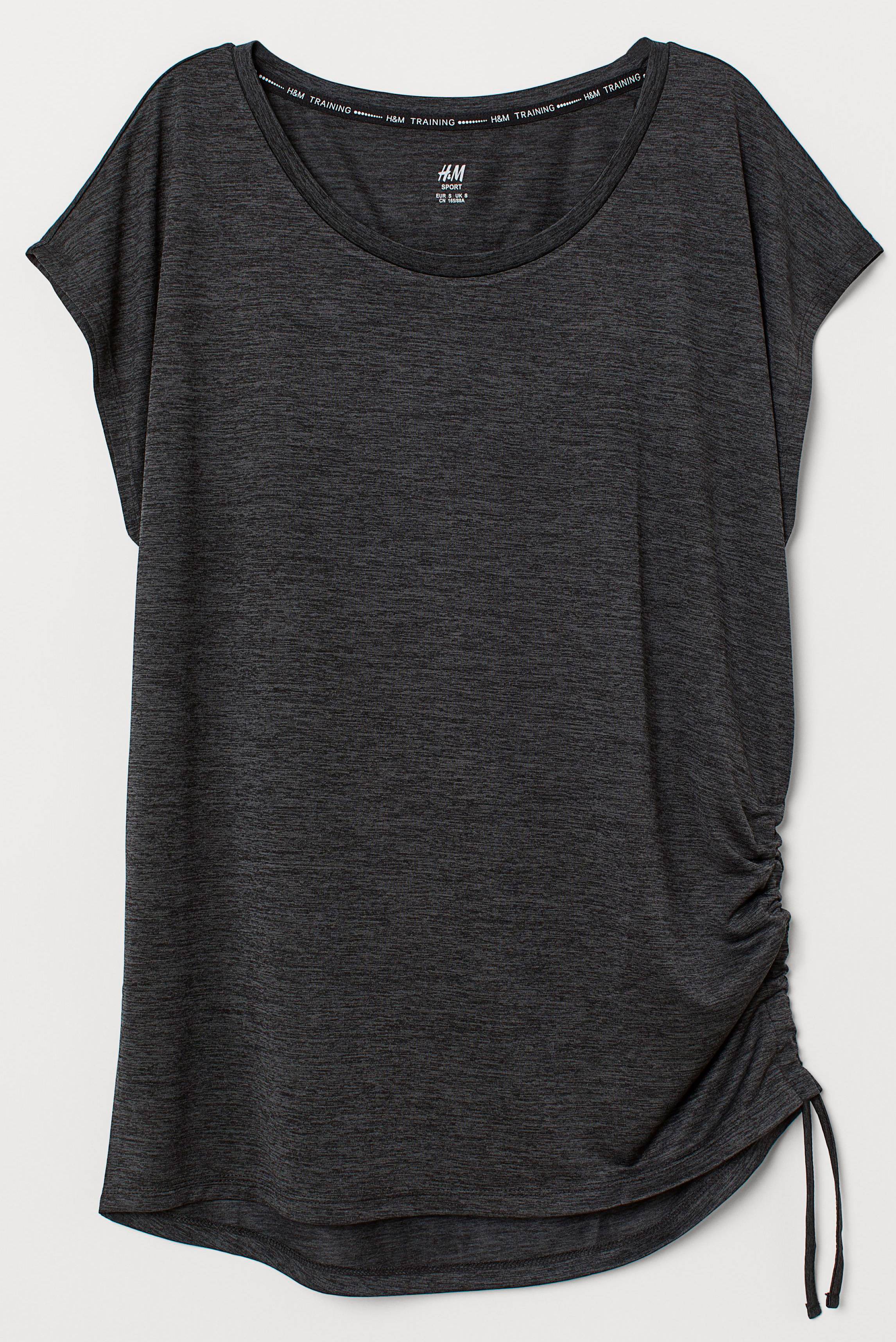 

Майка H&M 03553075 XS Темно-серая