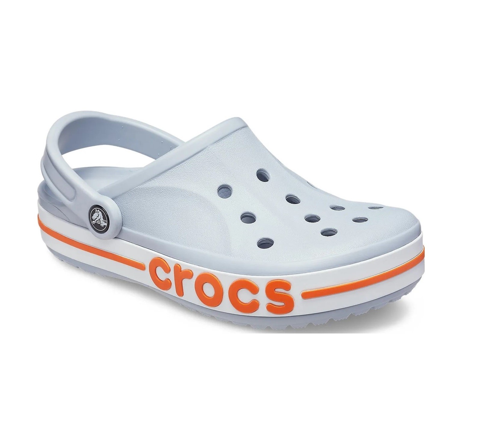 Crocs blue hot sale and orange