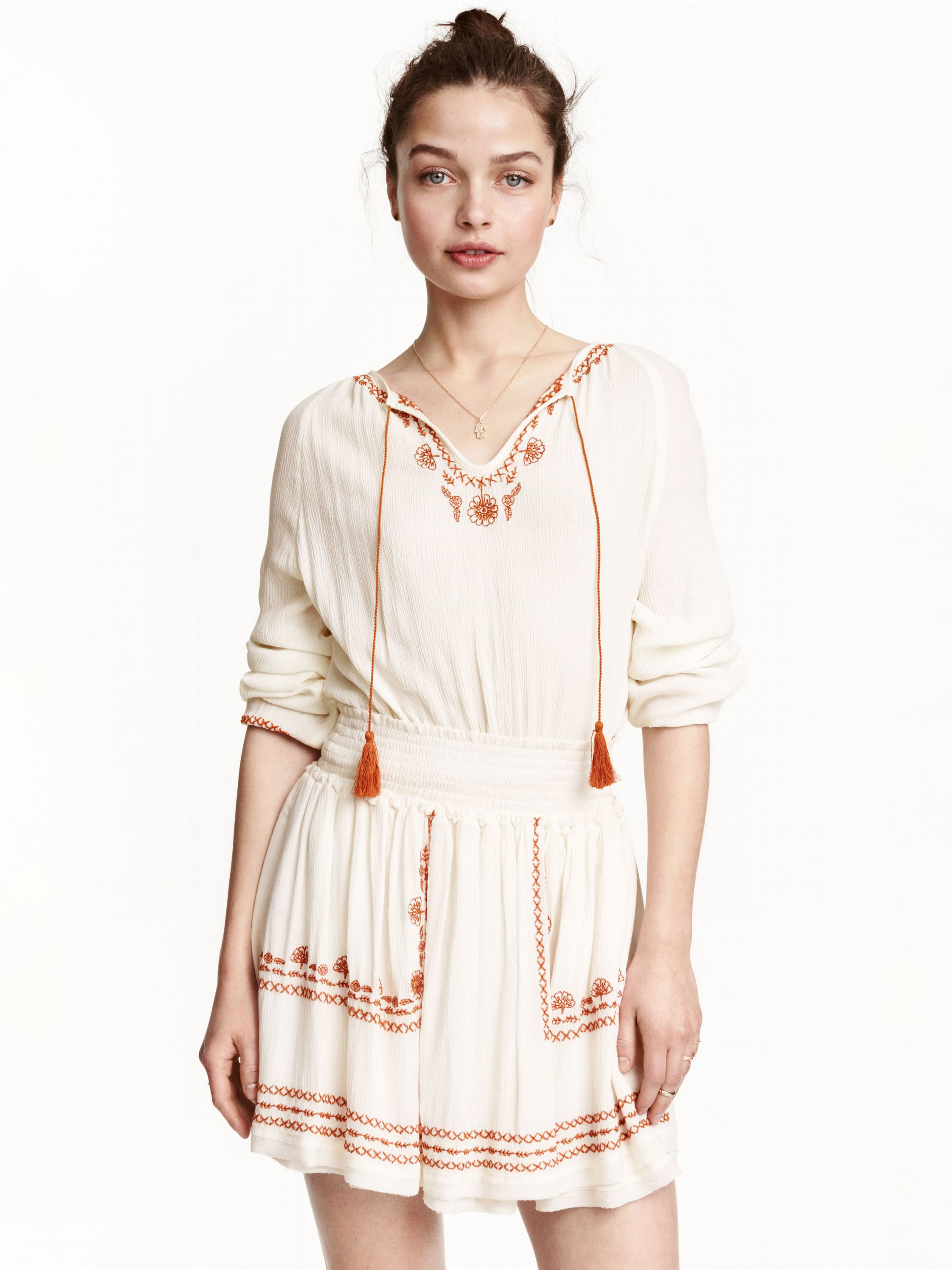 

Юбка H&M 3884383 32 Белая