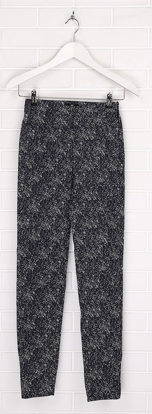

Брюки H&M 1779258 32 Темно-синие с белым