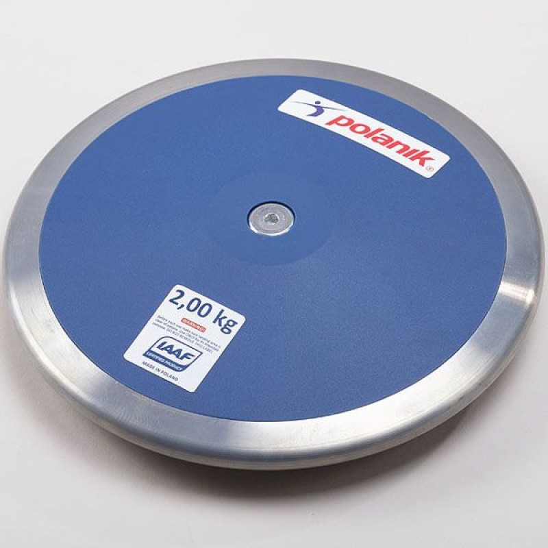 

Диск соревновательный Polanik Plastic 2000 гр, код: CPD11-2
