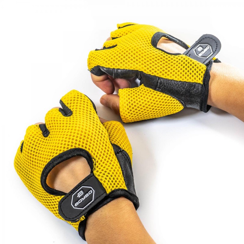 

Перчатки велосипедные BoyBo XS, код: SF6-32-1