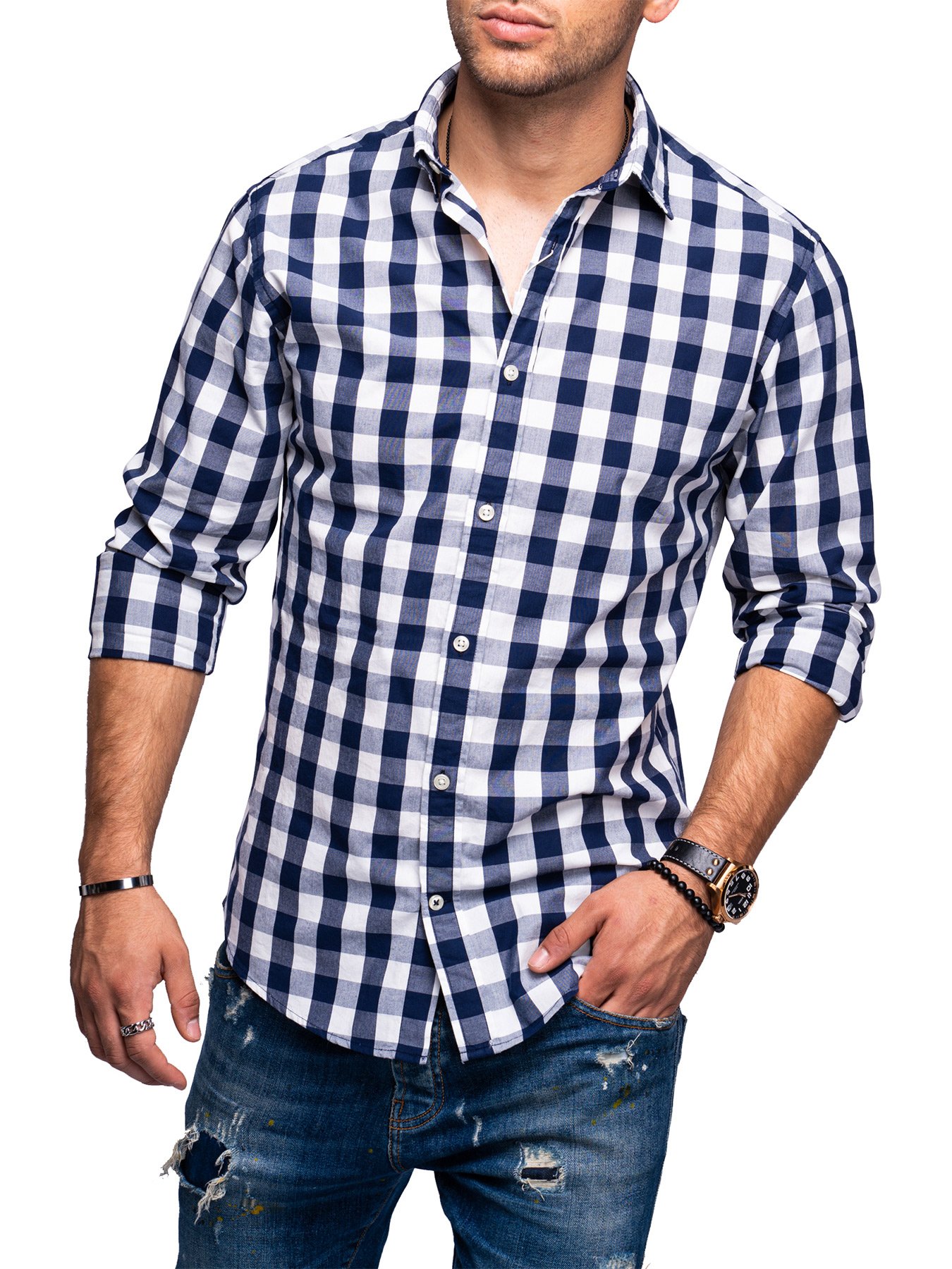 

Рубашка Jack & Jones Navy Blazer S темно-синий