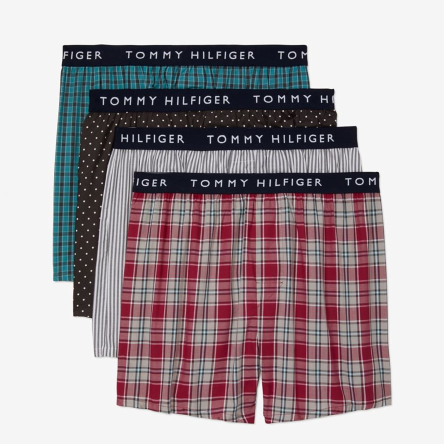 Набор трусов боксеры Tommy Hilfiger 463191837 L 4 шт Разные цвета ...