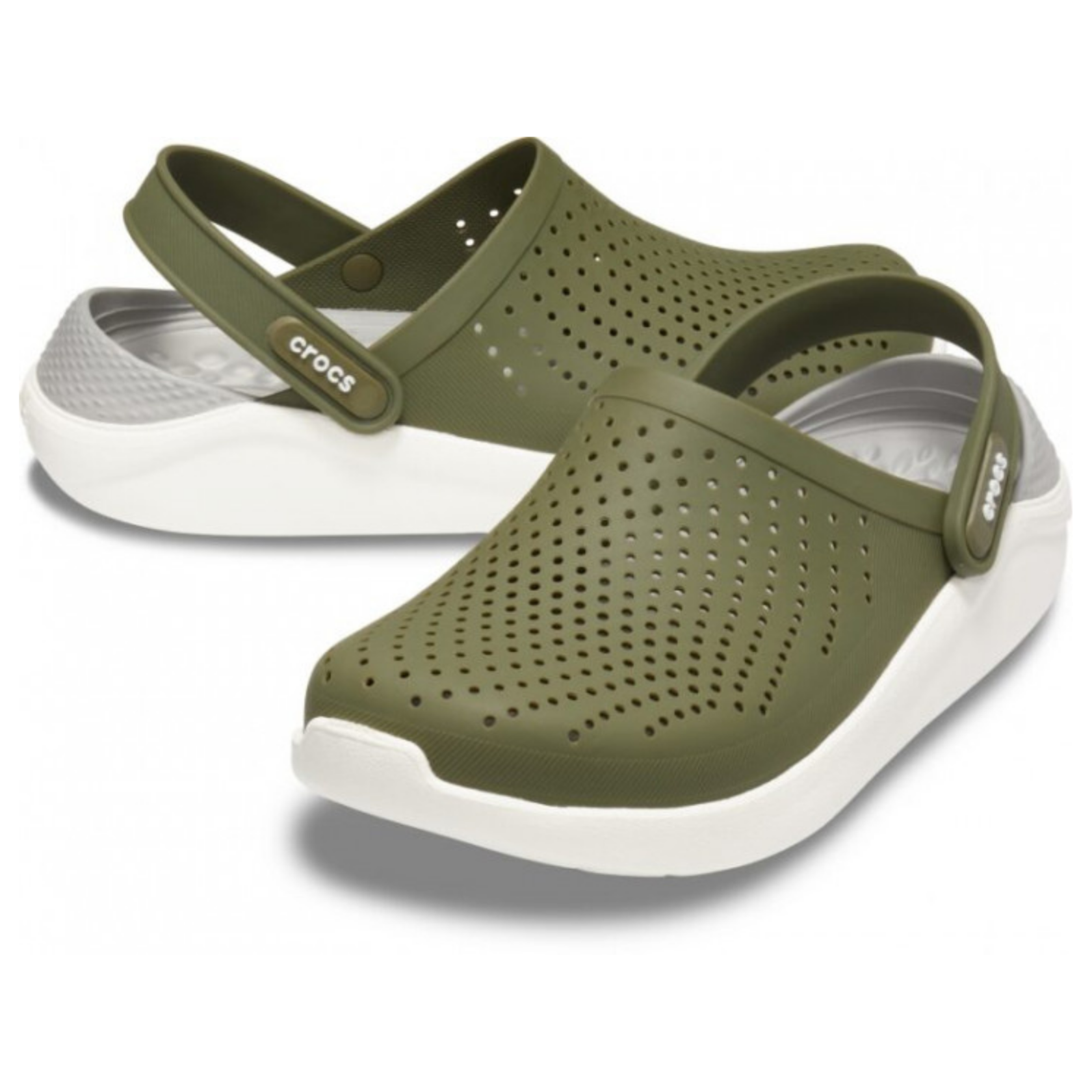 Crocs literide on sale army green