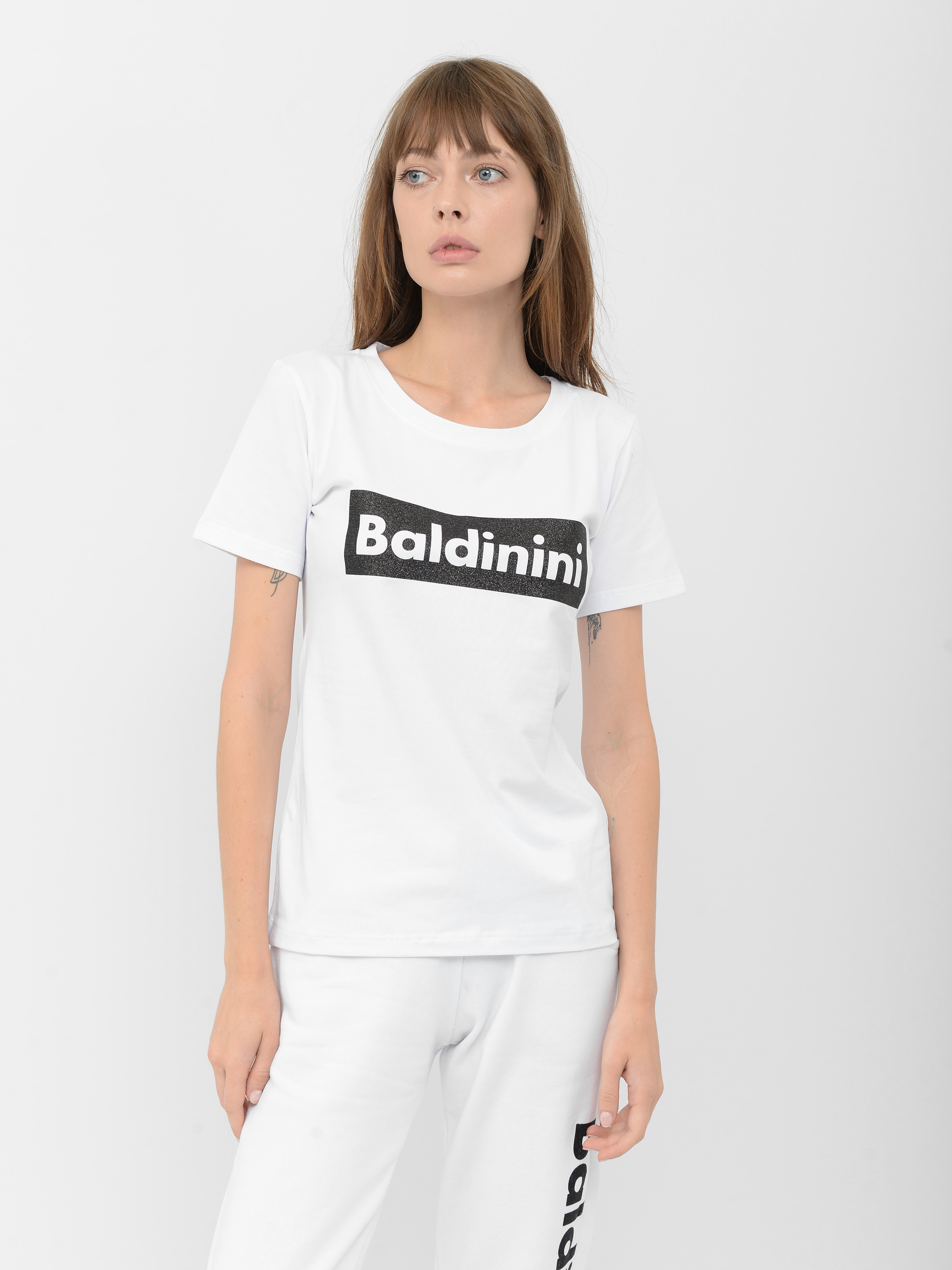 

Футболка Baldinini TD07 VAR3 S White