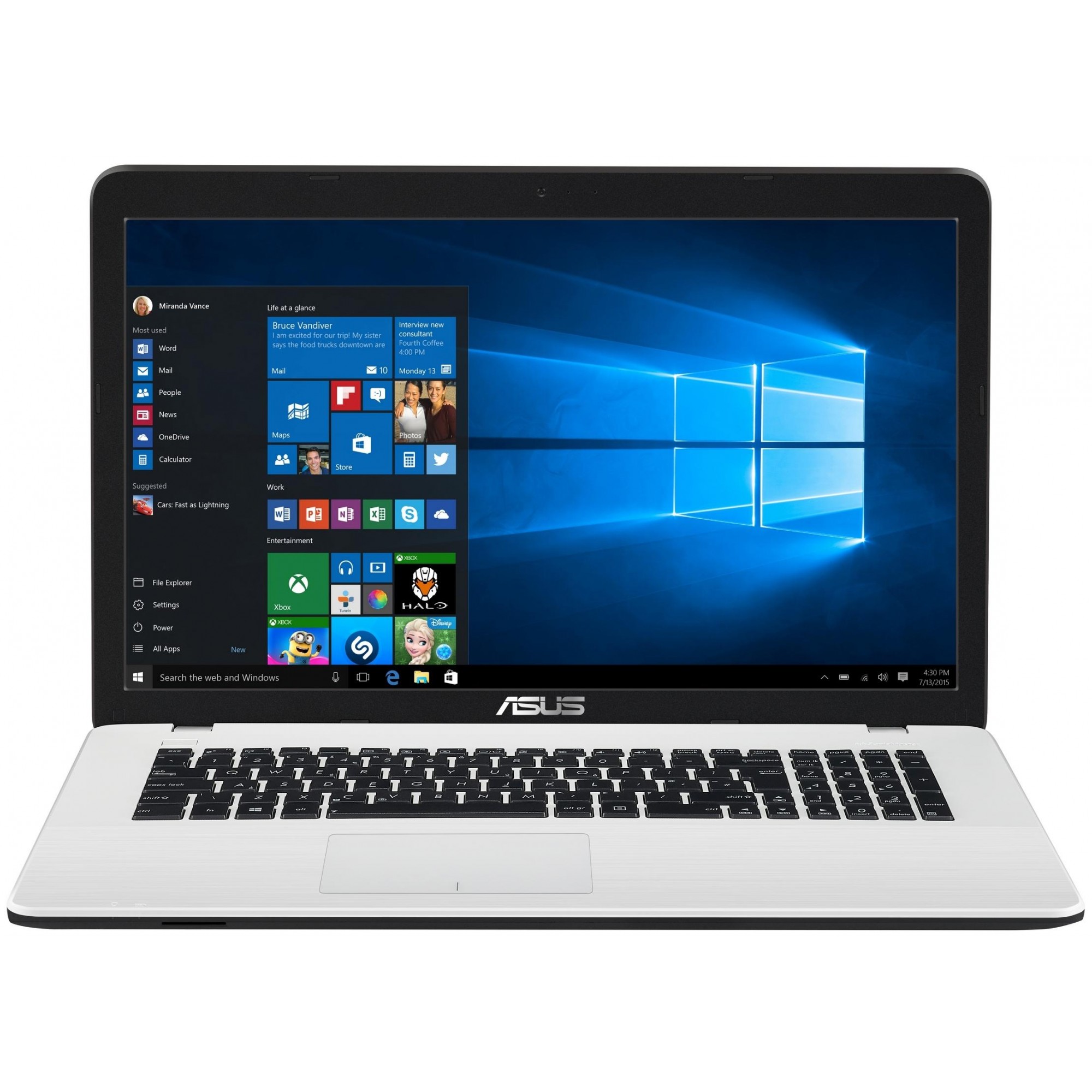 БВ Ноутбук Asus X751SJ 17.3 Intel N3700 ( 4 ЯДРА ) 8 RAM 500 HDD NVIDIA ...