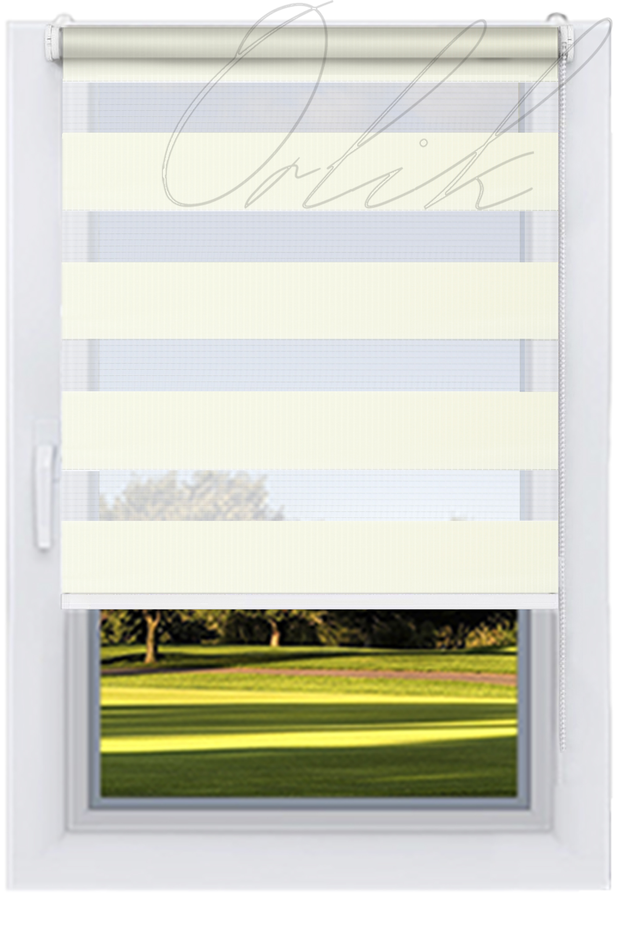 

Ролета тканевая DECOLUX 42,5х160 Серия, ZA, темно-желтый, мини 19, белый