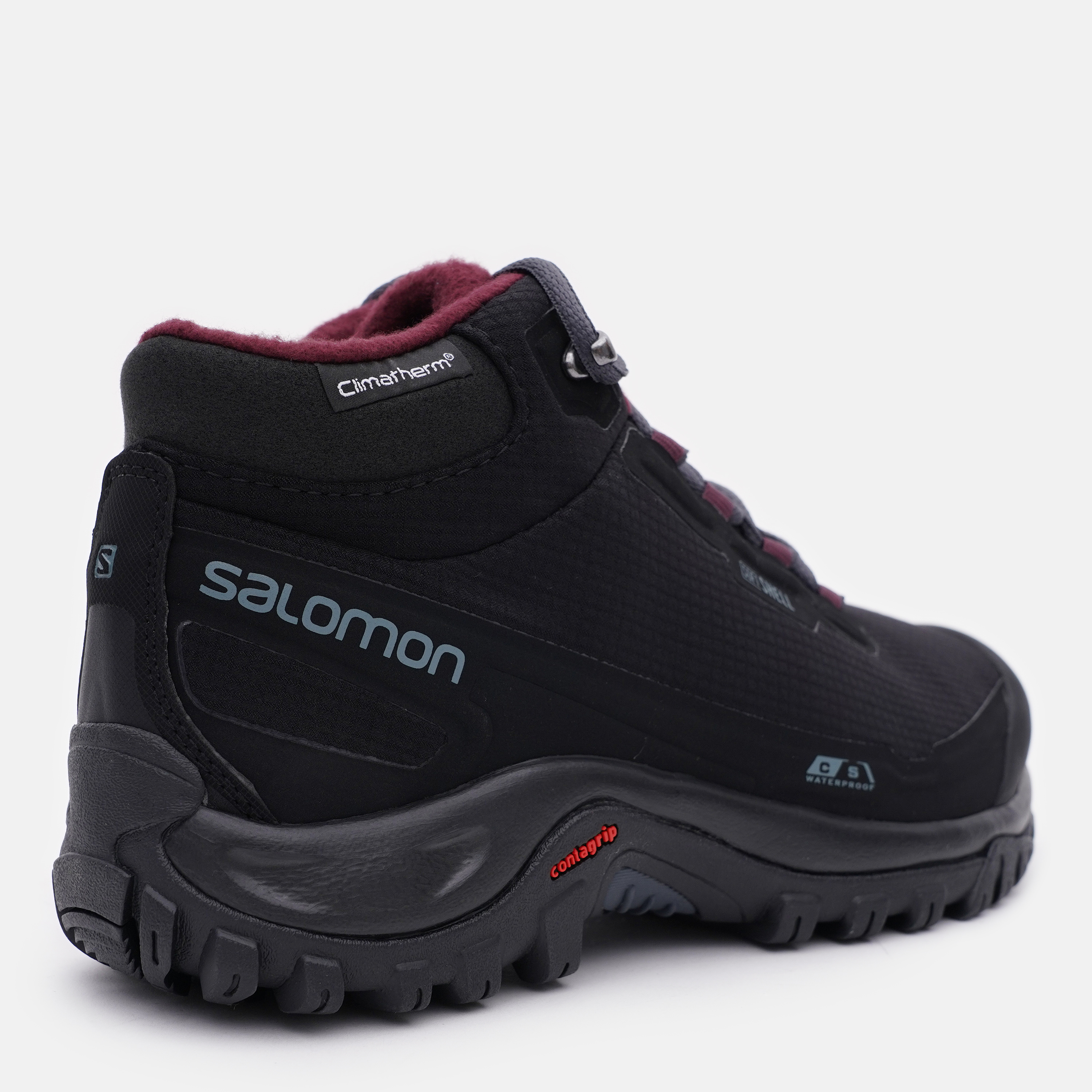 Женские ботинки низкие Salomon Shelter CS WP W L41110500 40 (8US) 25.5 смЧерные (193128356910) – в интернет-магазине ROZETKA