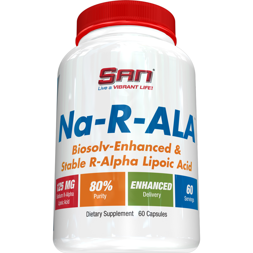 Альфа-липоевая кислота SAN NA-R-ALA R Alpha Lipoic Acid 60 капсул ...
