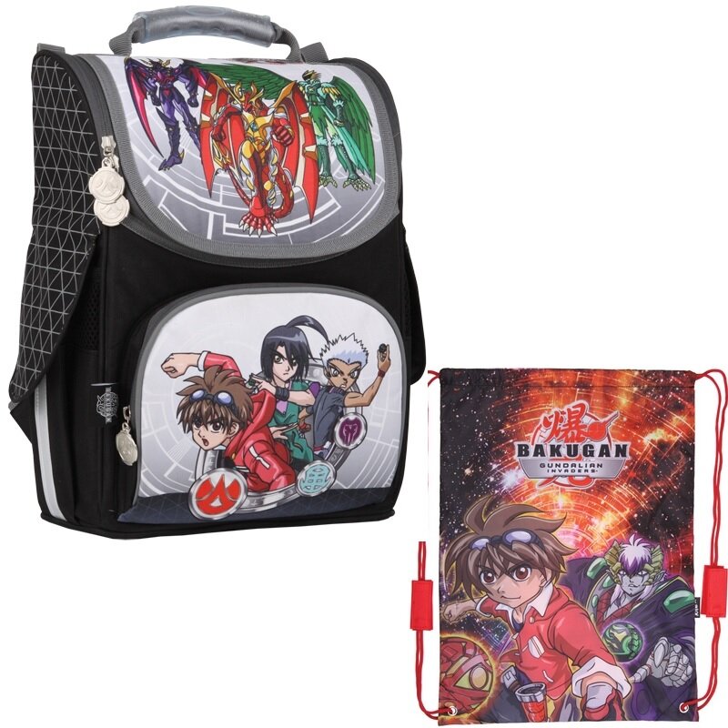 

Рюкзак укомплектованный Kite BK13-501-2N Bakugan