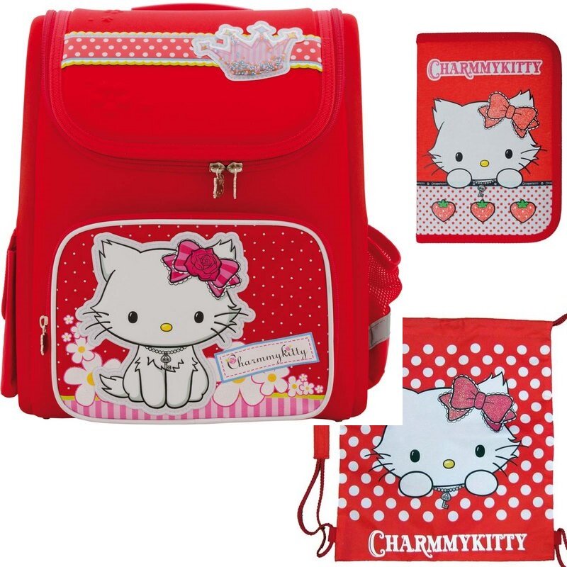 

Рюкзак укомплектованный 1 вересня 551518N Charmmykitty
