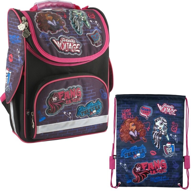 

Рюкзак укомплектованный Kite MH14-501-2N Monster High