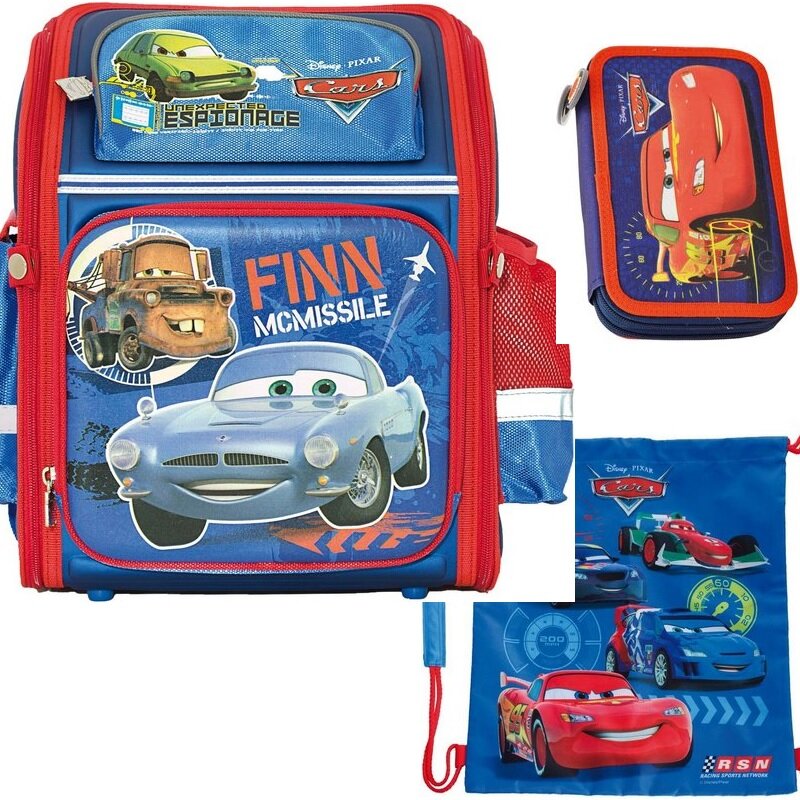 

Рюкзак укомплектованный 1 вересня 551507N Cars