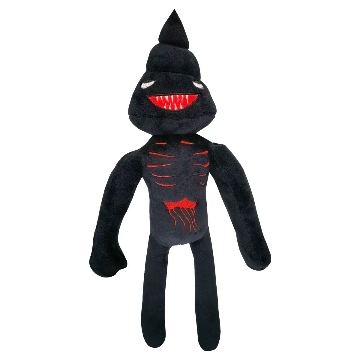 М'яка Іграшка Сиреноголовий Какашкаголовий Siren Head Чорний 40 см ...