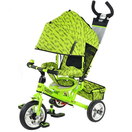 

Детский трехколесный велосипед Turbo Trike M 5363-2-3 Зеленый