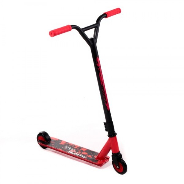 

Трюковый Самокат Scooter Stunt для Фристайла Start Stunt (Рост 135 - 160 см) Полиуретан Колеса Черный с Красным