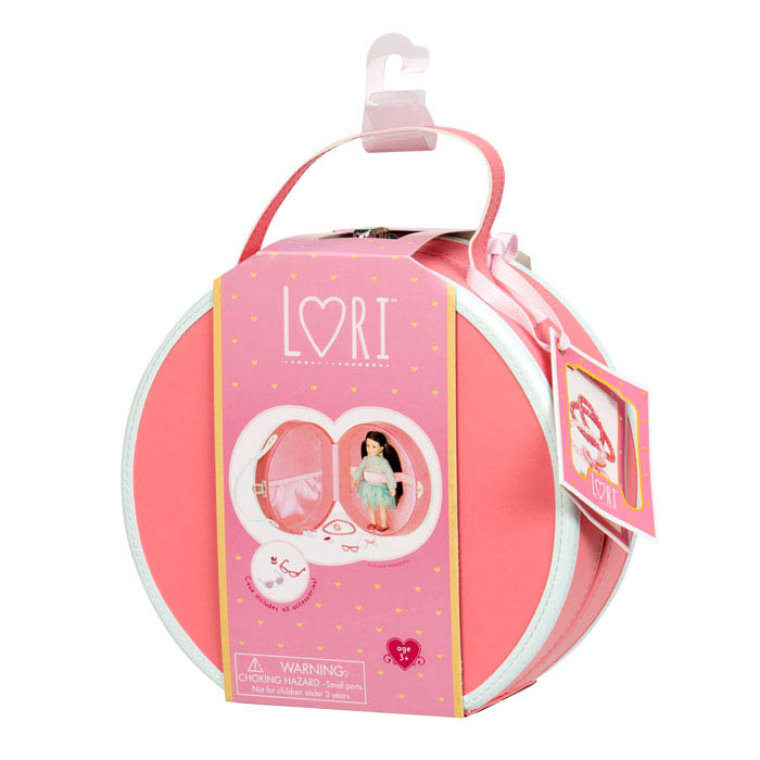 

Кейс для ляльок Lori Deluxe з аксесуарами Кораловий (LO37008)